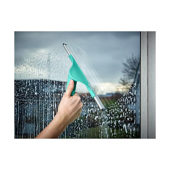 Pastrues Xhamash LEIFHEIT Window Slider XL / 40 cm / Click-System / Nyje e Lëvizshme - Gjelbër/Argjend - 5