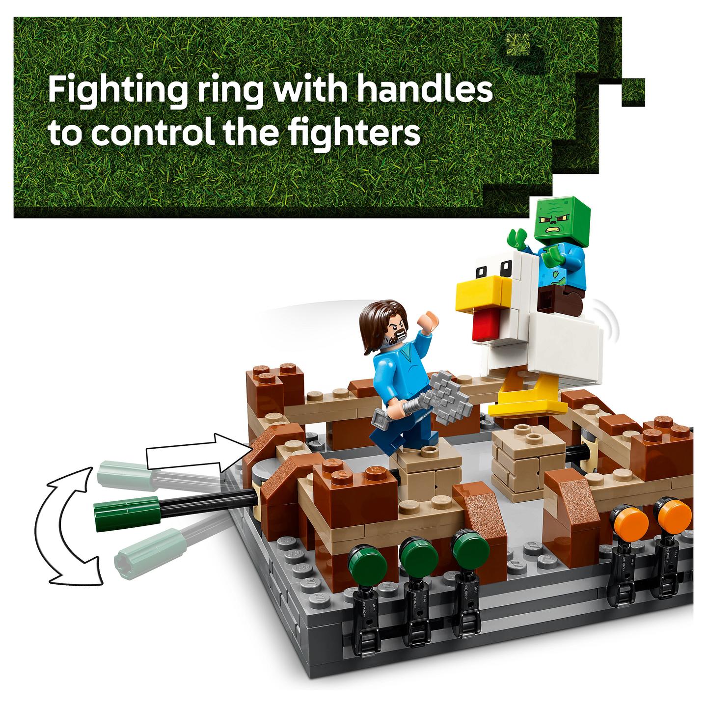LEGO Minecraft Woodland Mansion Fighting Ring - 27