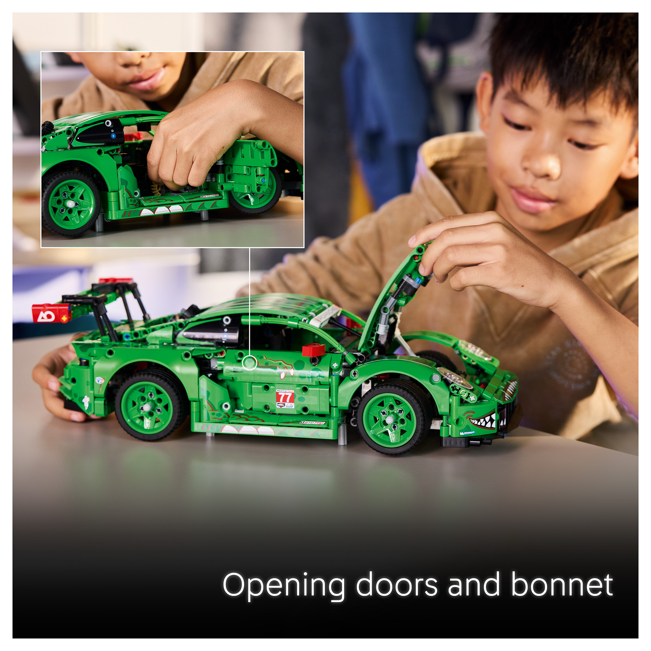 LEGO Technic Porsche 911 GT3 R REXY AO Racing Car 42224 - 32