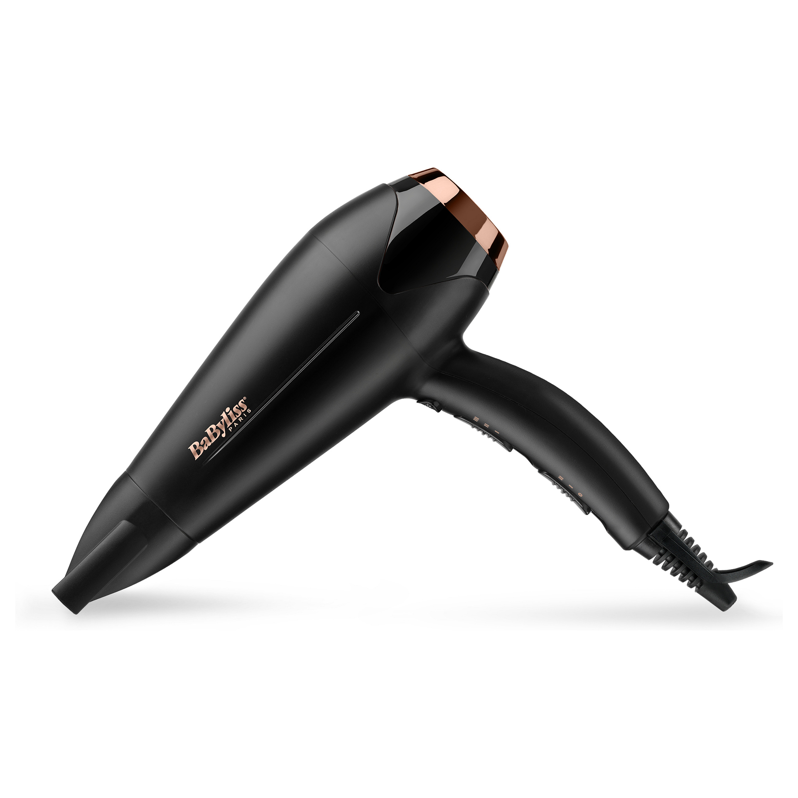 Tharëse për flokë BaByliss Turbo Shine 2200 / Ionic / Tourmaline-Ceramic / 2200 W / 3 Temperatura / 2 Shpejtësi - Zezë - 3