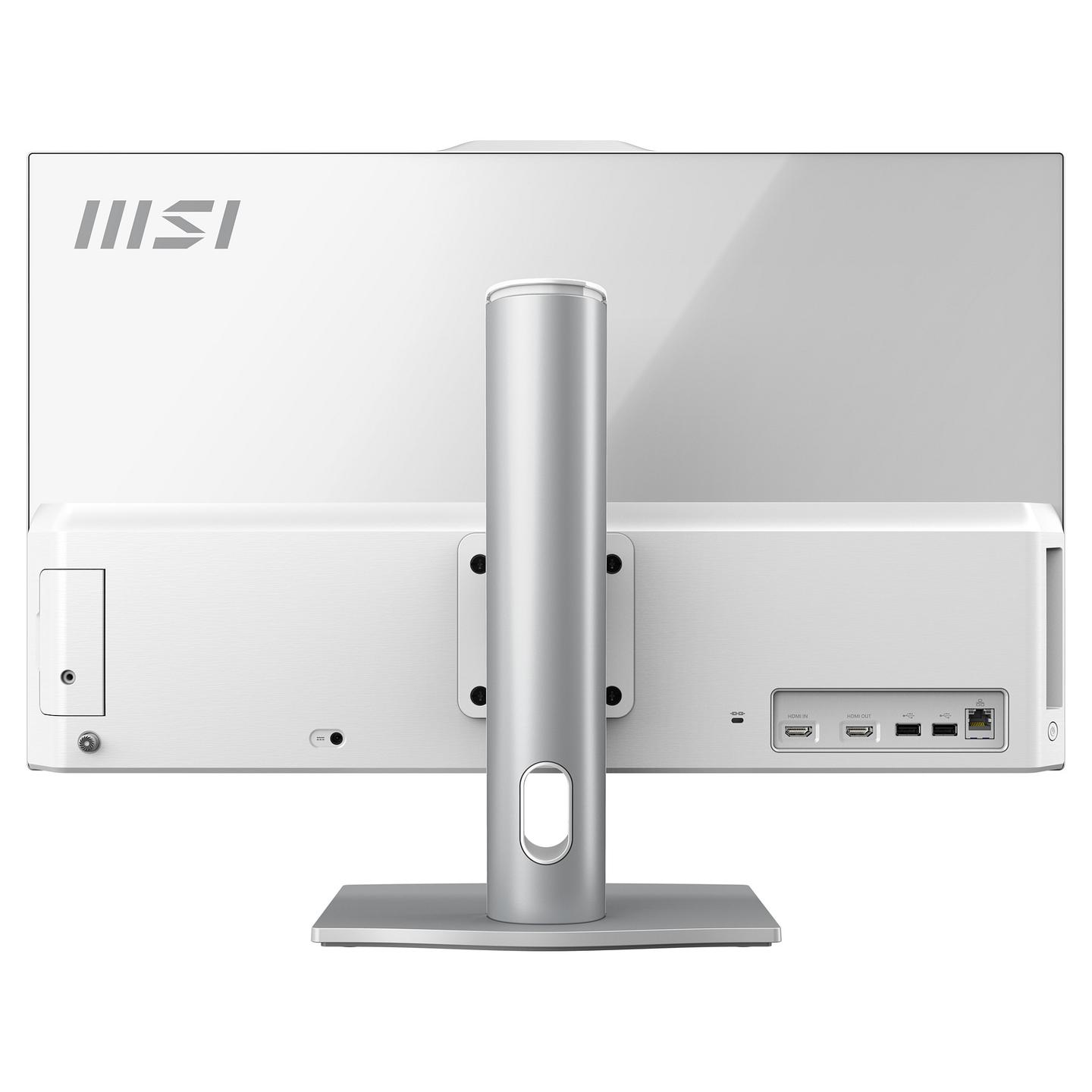 AIO MSI Modern AM272P 1M-1426AT, Core 5 120U, 16GB DDR5, 512GB, 27" FHD IPS 75Hz, Intel Graphics, Tastierë & Maus - Bardhë - 5