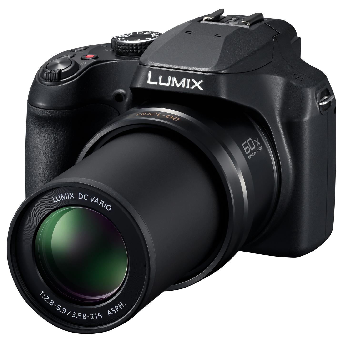 Kamerë digjitale Panasonic Lumix DC-FZ82 / 18.1MP / 60x Optical Zoom / 4K / 20-1200mm / Touchscreen - Zezë - 5