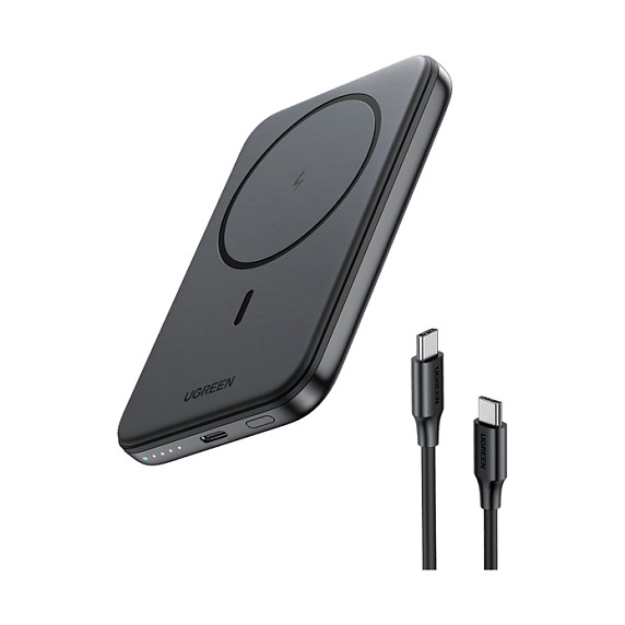 Powerbank UGREEN 25207 / 5.000mAh / USB-C 15W / Wireless 7.5W / Magnetic