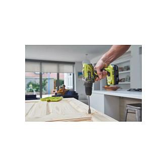 Vidator me Bateri Ryobi R18DD3-0, 18V, 50Nm, 13mm - Gjelbër/Zezë - 4