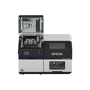 Printer Label Epson ColorWorks C8000e (BK) / Inkjet / 600 × 1200 DPI / 300 mm/s - Zezë/Gri - 4