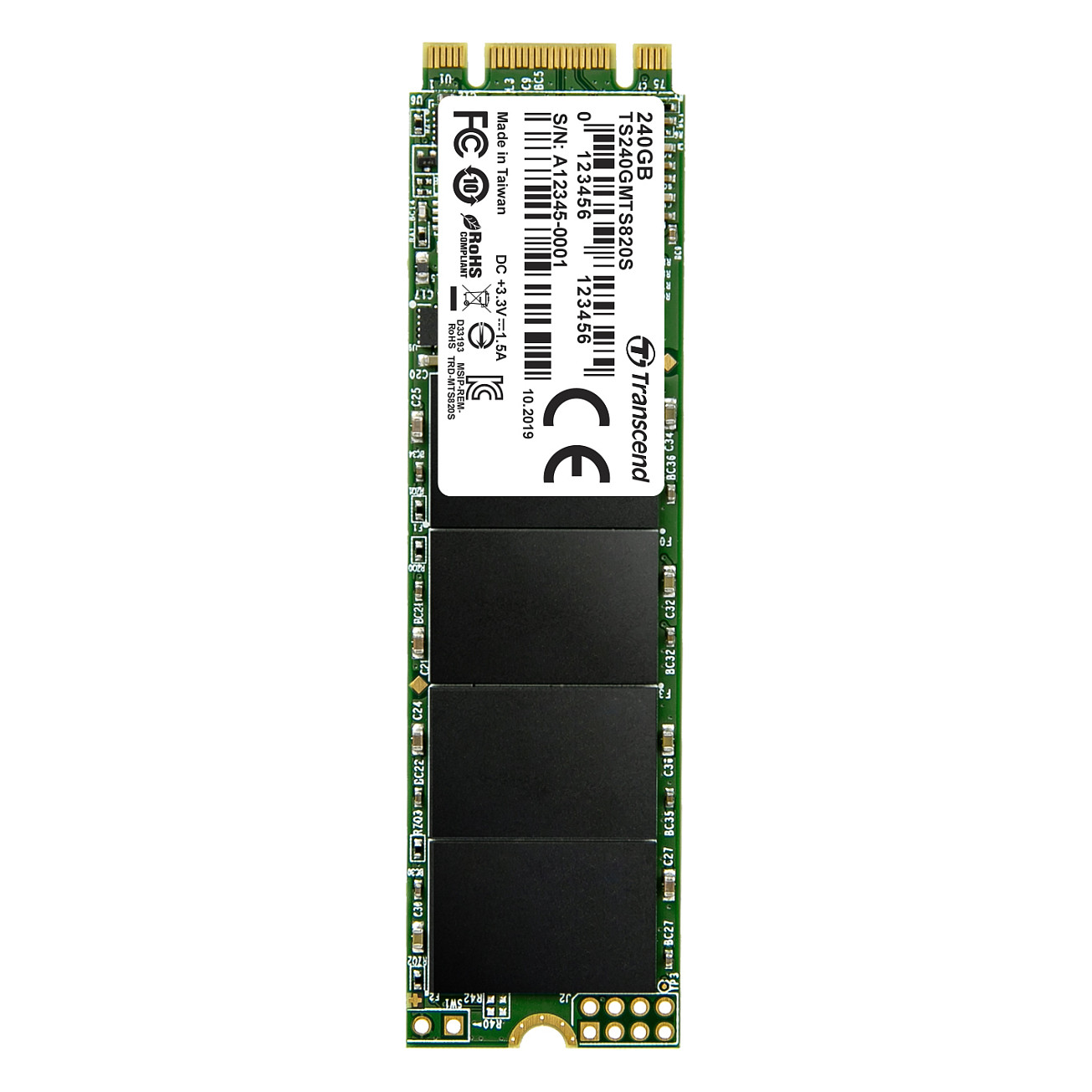 SSD e Brendshme Transcend 820S / 240GB / M.2 SATA III - 2