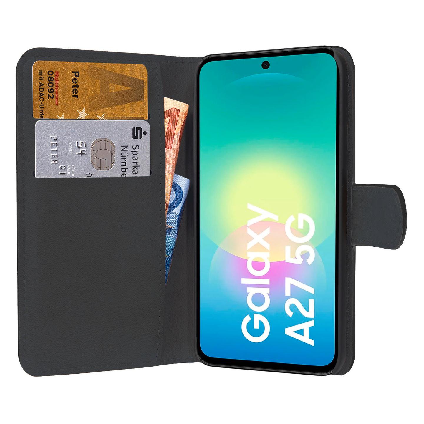 Aksesorë për telefon PEDEA 111600080 / Book Cover Classic / Stand / 1 Card Slot / Samsung Galaxy A27 5G - Zezë - 4