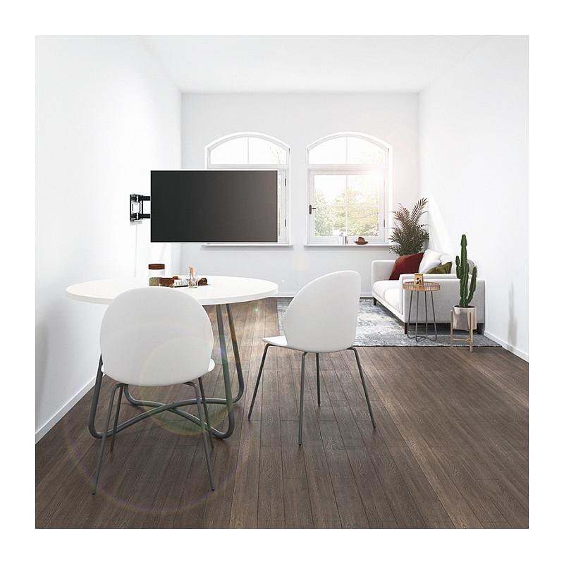 Mbajtëse për TV LogiLink BP0138 , 43–80" , deri 50kg , për mur , e pjerrët , e rrotullueshme , VESA 200x200–819x410 - Zezë - 6