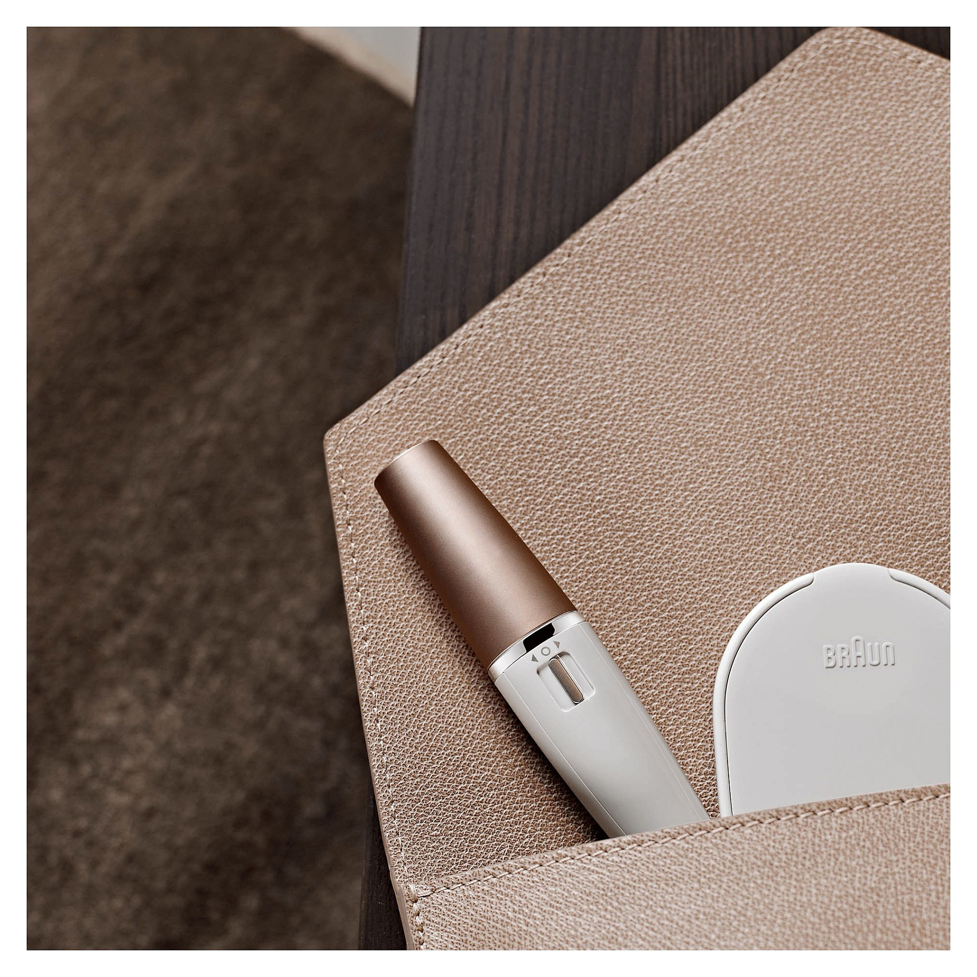 Depilator për fytyrë Braun FaceSpa 851V - Ari/Bardhë - 6
