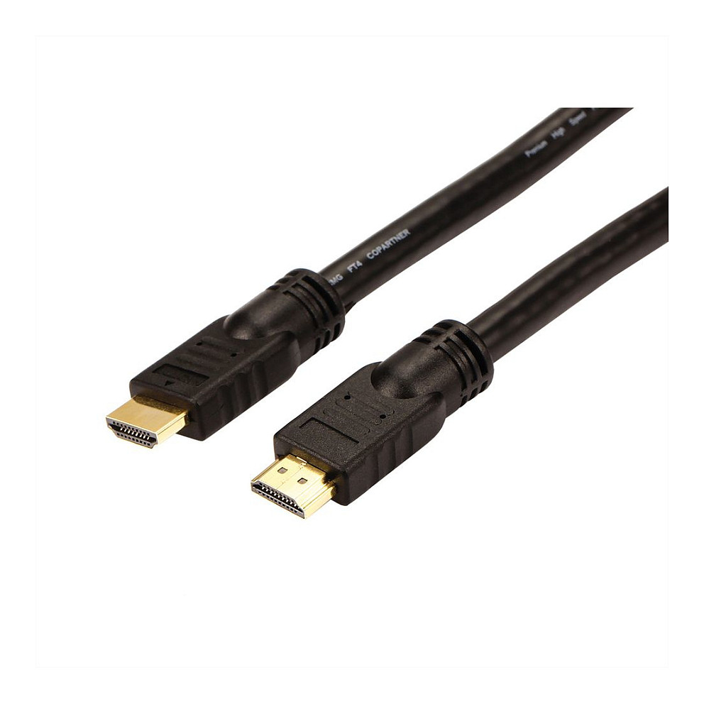 Kabllo HDMI ROLINE 14.01.3455 / HDMI në HDMI / 20m / 4K 60Hz / Repeater - Zezë - 3