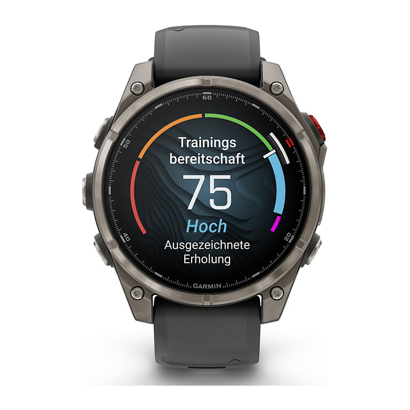Orë e Mençur Garmin fēnix 8 Pro 47mm / AMOLED 1.4" / GPS / LTE / Bluetooth / Wi-Fi / NFC / 32GB / Sportive & Shëndetsore- E Zezë - 8