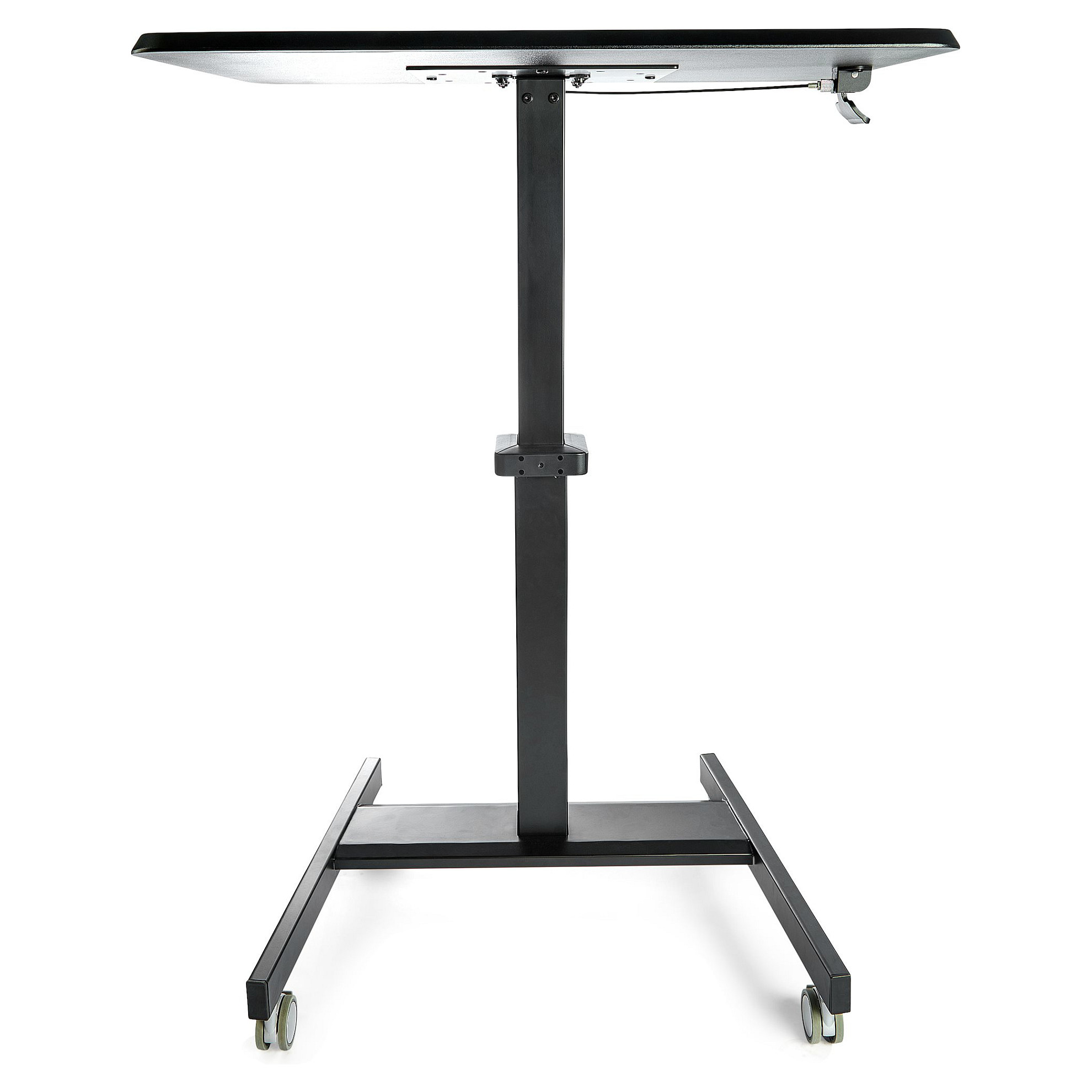 Tavolinë Pune StarTech.com STSCART2 / 80 x 60 x 110 cm / Rregullim i Lartësisë / Me Rrota / 30 kg - Zezë - 7