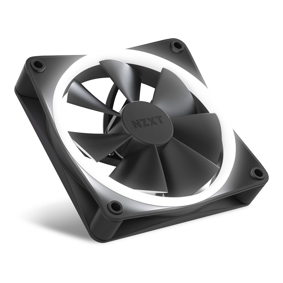 Ftohës për Kasë NZXT F120 / 120mm / 500-1800 RPM / PWM / RGB – Zezë - 4