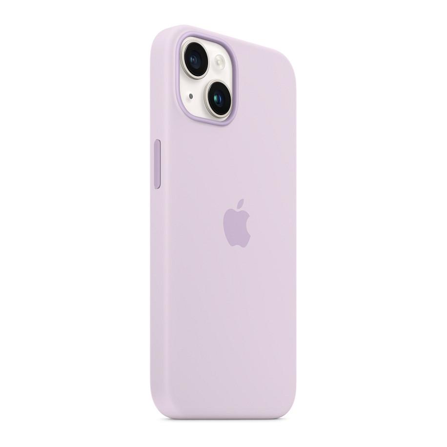 Case për Telefon Apple iPhone 14, Silicone, MagSafe - Rozë - 6