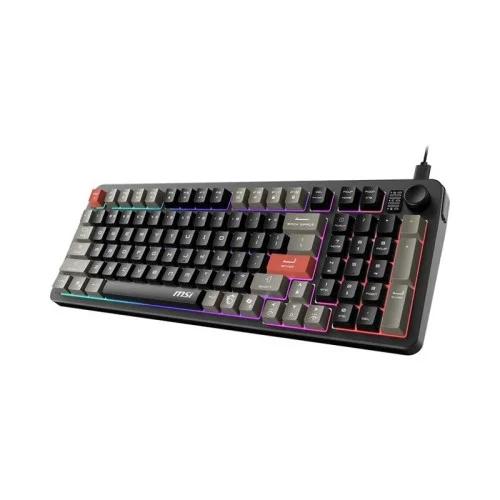 Tastierë Gaming MSI Forge GK110 / Full-Size / Membrane / RGB / Anti-Ghosting / USB-C / AZERTY Francez - Zezë - 4