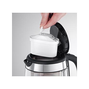 Çajnik Elektrik Russell Hobbs Clarity 20760-57, 1L, 2200W, BRITA, 360° – Transparente, Çelik inox, Zezë - 3