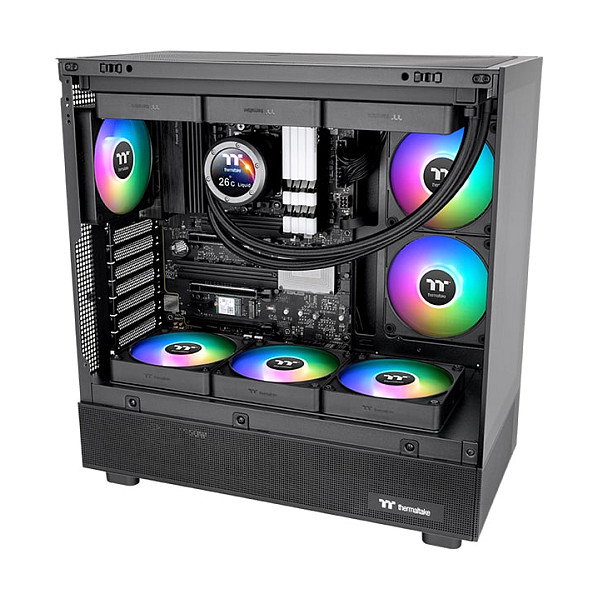 Ftohës për Kasë 120mm Thermaltake CT120 EX ARGB Sync 3-Pack – Zezë - 6