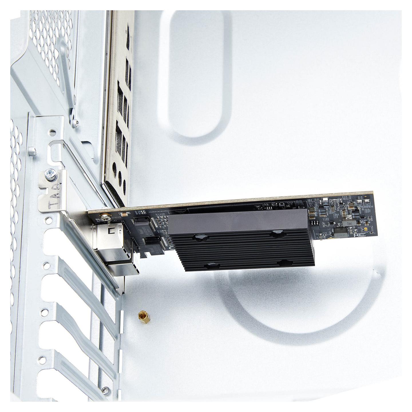 Kartë Rrjeti StarTech.com PR210B-NETWORK-CARD, 2×10GbE RJ45, PCIe 3.0 x8 - Zezë - 7