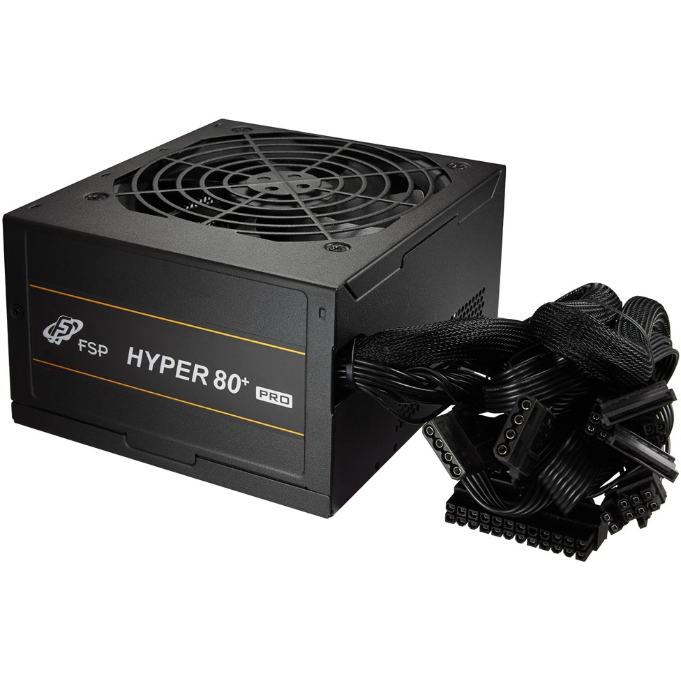 Furnizues Energjie FSP HYPER 80+ PRO / 450W / 80 PLUS Bronze / ATX 3.1 / Kabllo Fikse - Zezë - 4