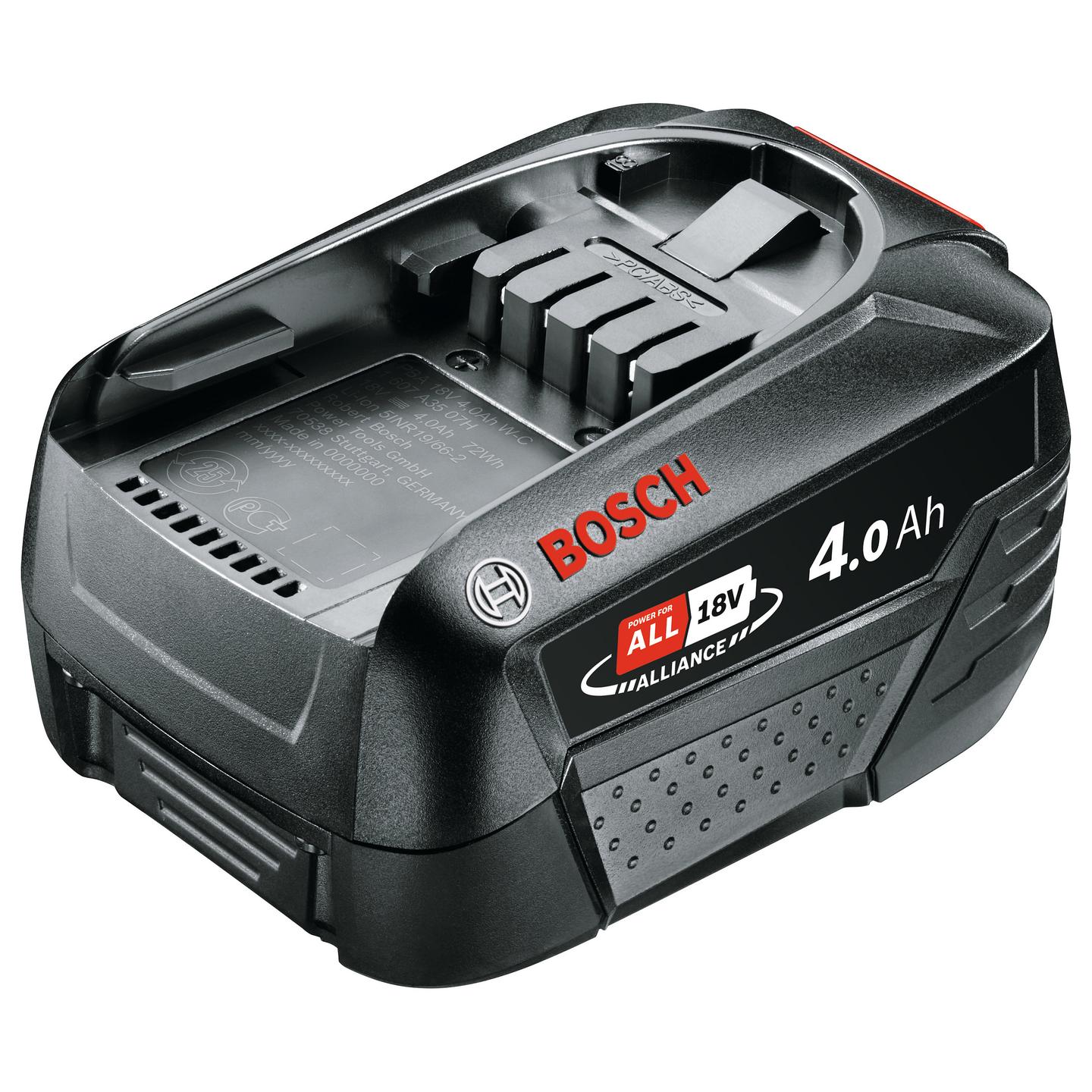Bateri Bosch PBA 18V 4.0Ah W-C, 18V, 4.0Ah, Li-Ion, POWER FOR ALL - Zezë - 3