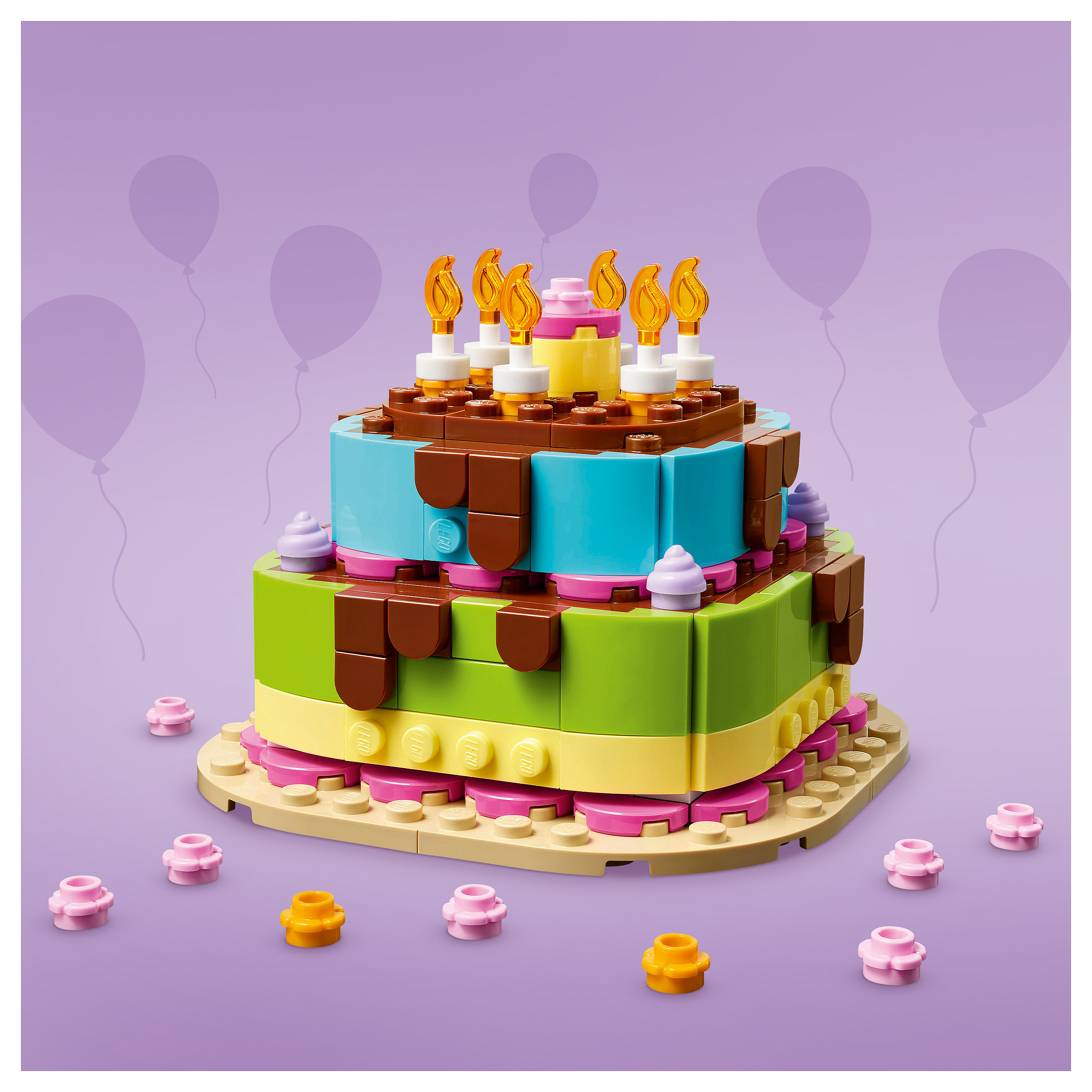 LEGO Iconic Birthday Party Cake - 12