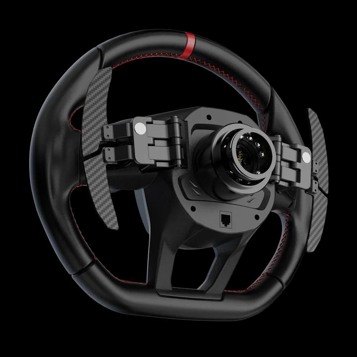 Timon për Sim-Racing MOZA Racing Lamborghini Revuelto RS096, 340mm, Paddles Magnetike - Zezë - 2