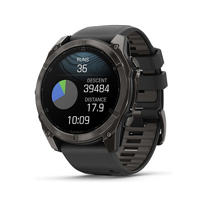 Orë e mençur Garmin Fenix 8 / 1.4" / AMOLED / Touchscreen / GPS / Wi-Fi / 32GB - Zezë - 2
