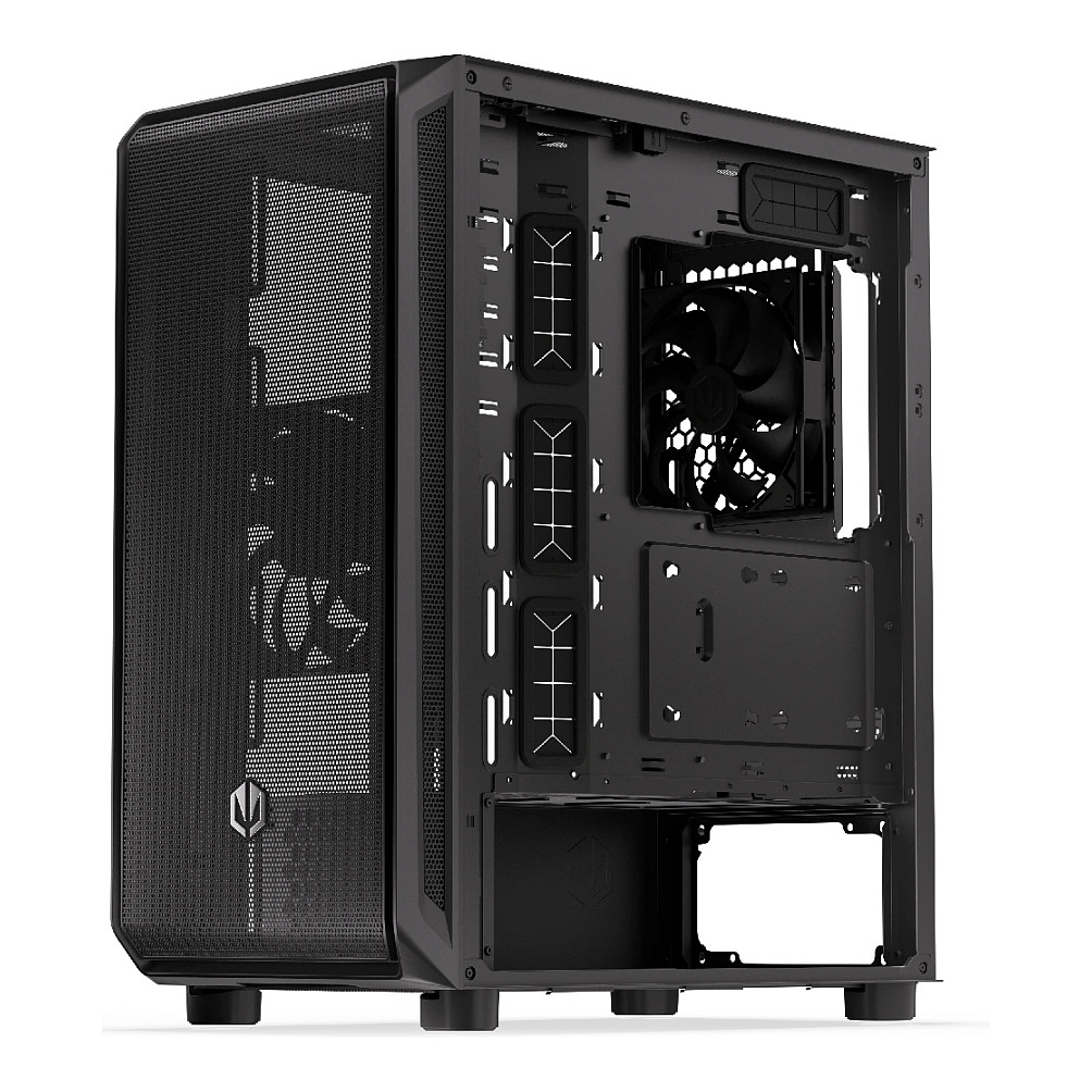 Kasë PC ENDORFY Arx 500 Core / Mid Tower / ATX / 1x 140mm Front + 1x 140mm Rear Fan / Mesh / 360mm Radiator - Zezë - 16