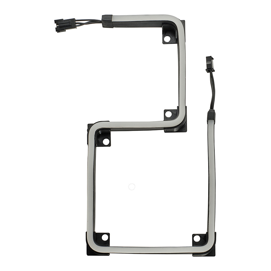 Shirit D-RGB për Kasë Phanteks NEON / 500mm / 38 LED / 5V – Zezë - 3