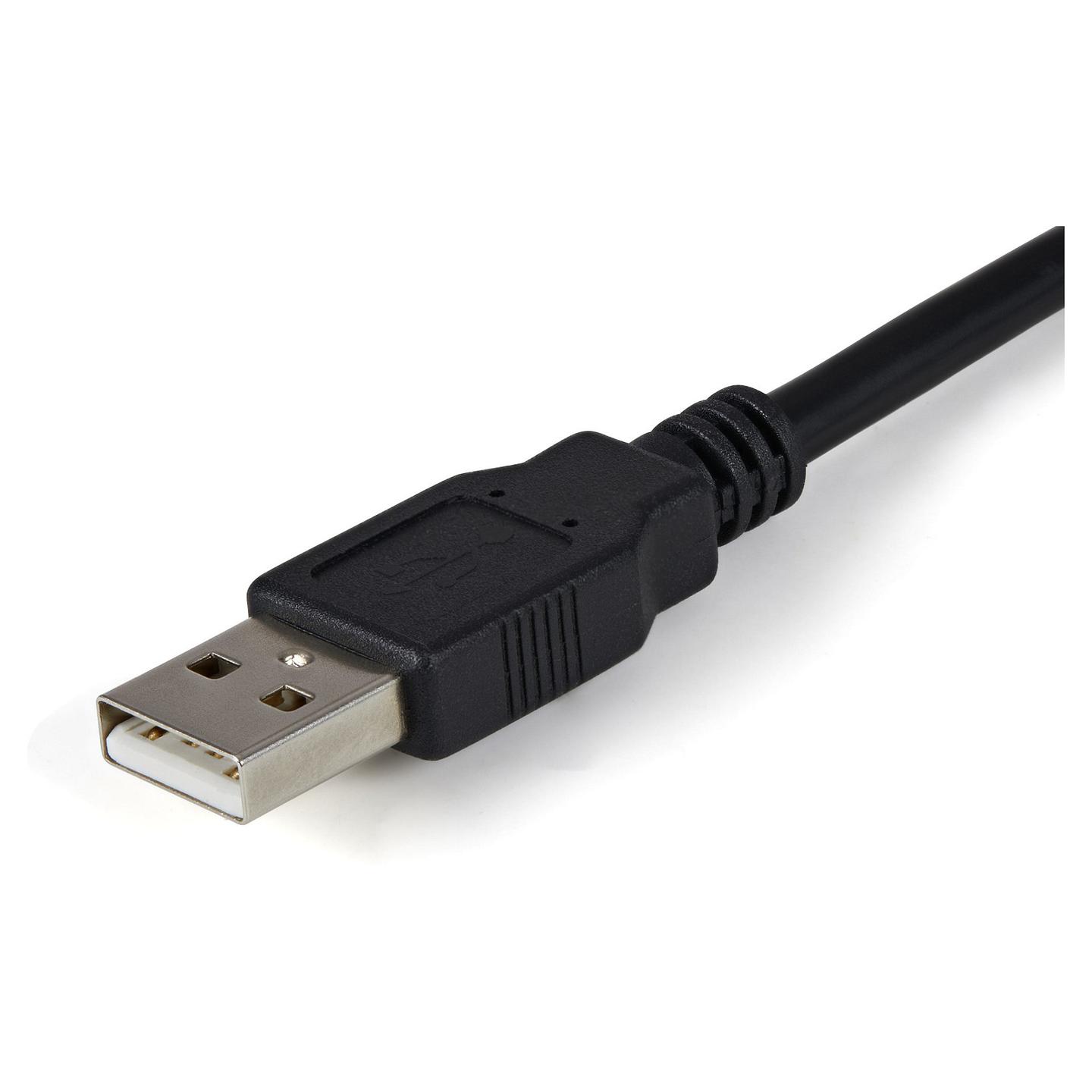 Adapter Serial StarTech.com ICUSB2322F, USB-A në 2x RS-232 DB9, USB 2.0, 921.6 Kbps – Zezë - 3