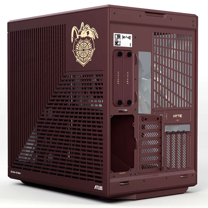 Kasë PC HYTE Y70 Metaphor: ReFantazio / Midi Tower / E-ATX / Tempered Glass / Dual Chamber - Kuqe - 2