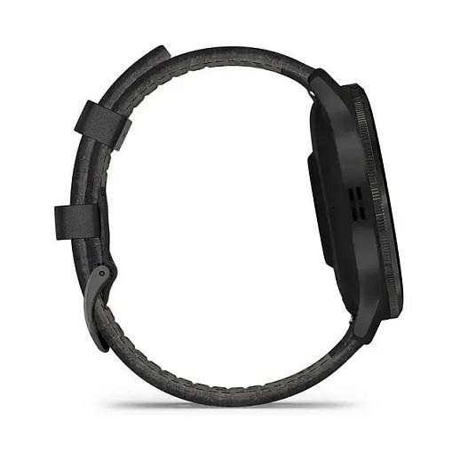 Orë e mençur Garmin Venu 3, 45mm, AMOLED, GPS, 8GB, Rrip Lëkure – Zezë/Hiri - 8