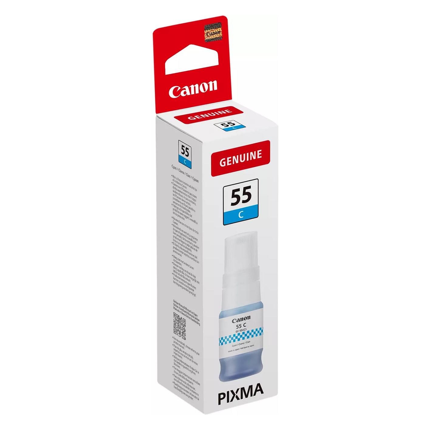 Ink Canon GI-55C, 40 ml - Blu - 3