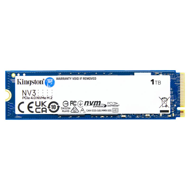SSD M.2 1TB Kingston NV3 NVMe PCIe 4.0 x 4