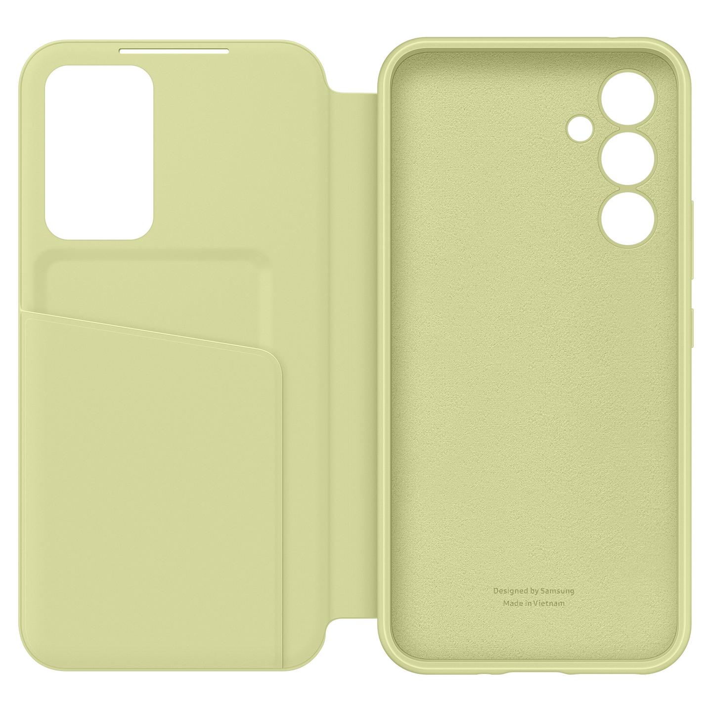 Case për Telefon Samsung EF-ZA546 / Smart View Wallet Case / Galaxy A54 5G - Lime - 5