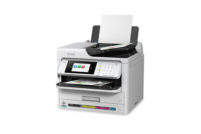 Printer Multifunksional Epson WorkForce Pro WF-C5890DWF / Inkjet me Ngjyra A4 / 25 ppm / 4 në 1 / Wi-Fi - 2