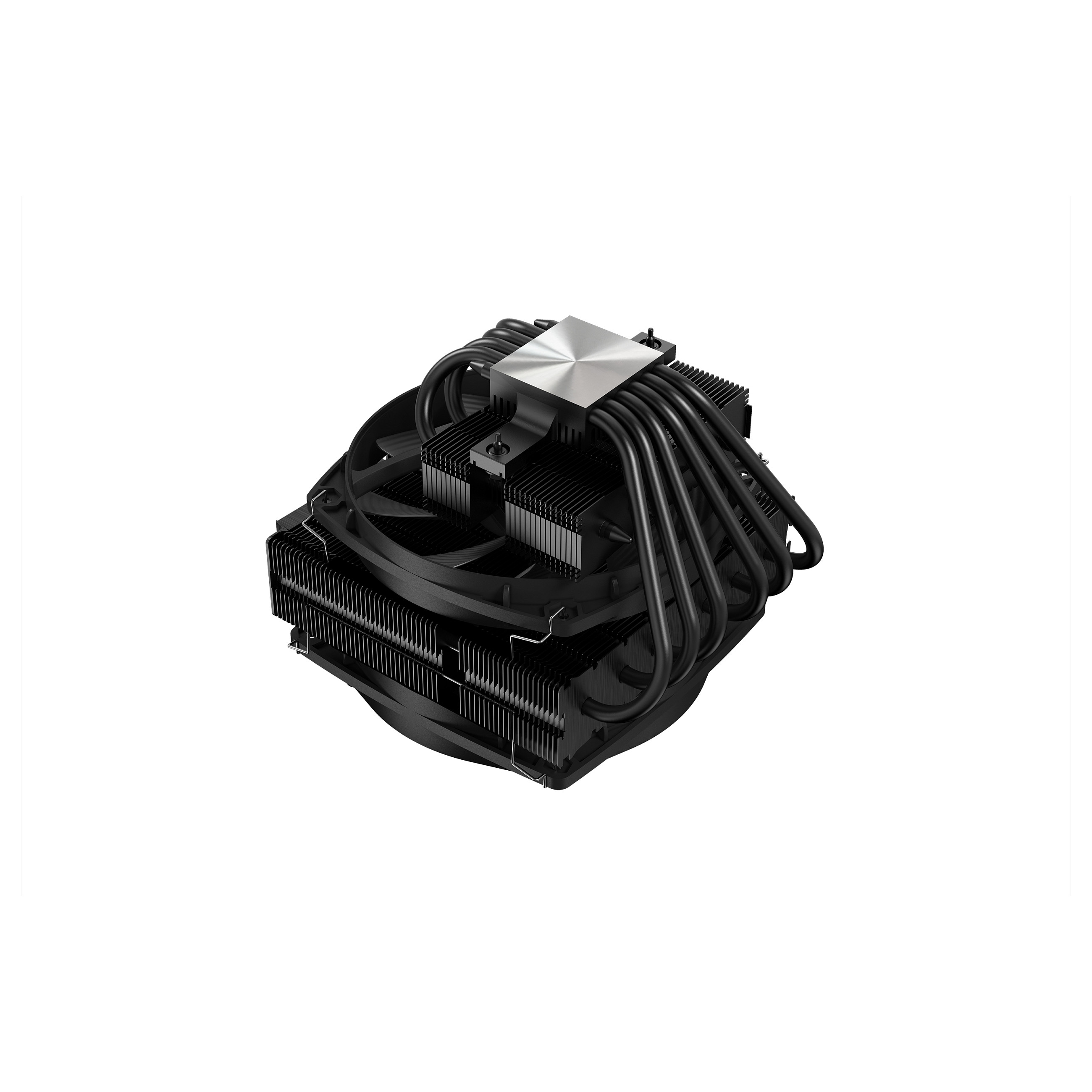 Ftohës për Procesor be quiet! Dark Rock TF 2 / 2x135mm / Top-Flow / 230W TDP – Zezë - 3