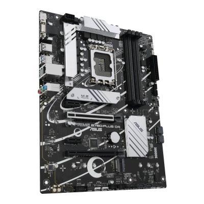 Pllakë Amë ASUS PRIME B760-PLUS D4, Intel B760, LGA1700, ATX, DDR4, PCIe 5.0, 3x M.2, 2.5Gb Ethernet - 2