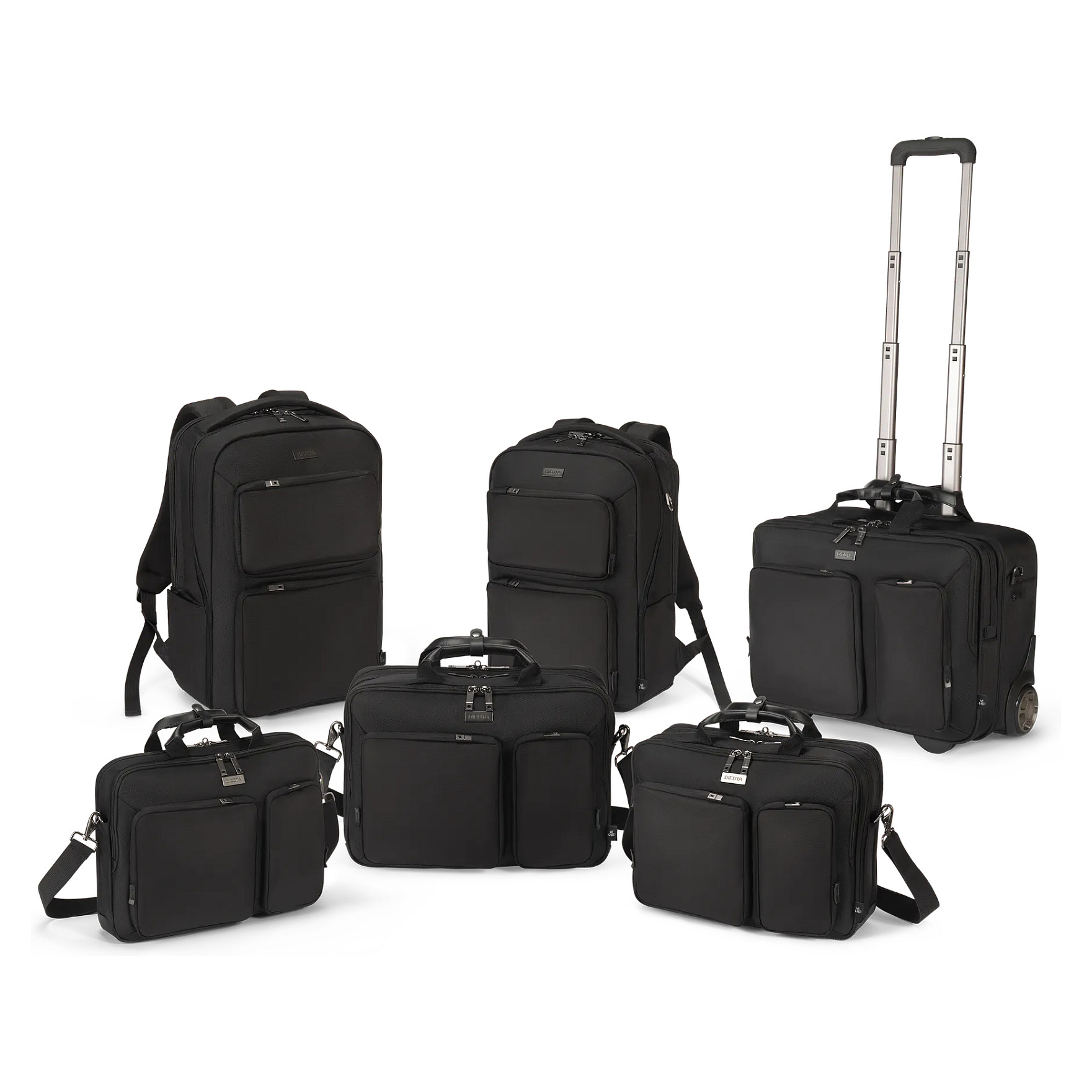 Çantë DICOTA Top Traveller SEVEN / 12-14" / Toploader / 1680D Recycled PET / 1.2kg - Zezë - 9