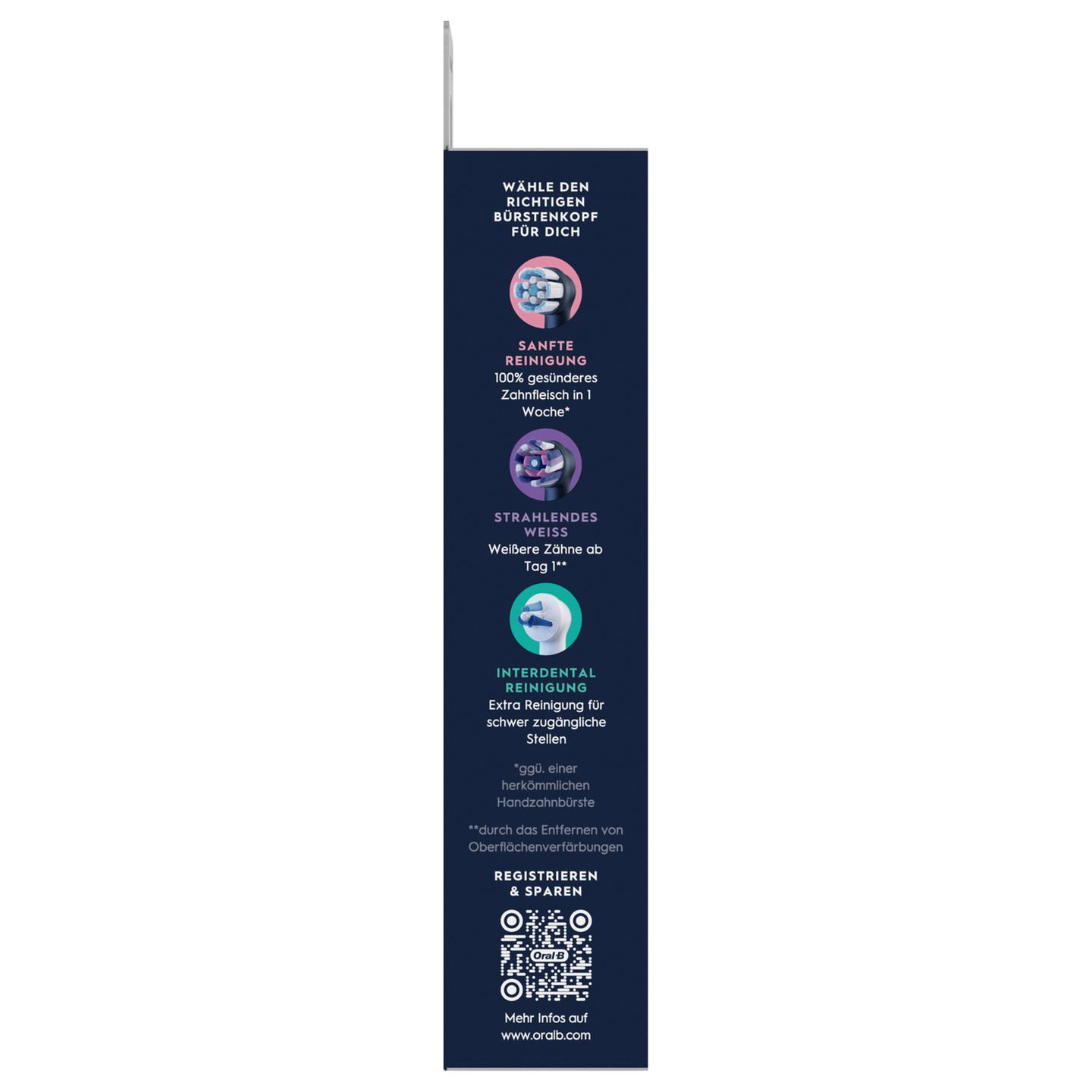 Koka zëvendësuese Oral-B iO Ultimate Clean, 8 copë - Zezë - 7
