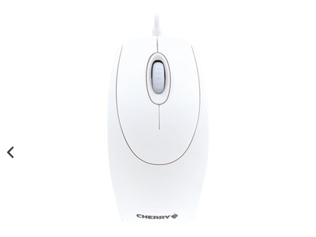 Maus me Kabllo Cherry M5400 / USB 2.0 + PS/2 / 1000 DPI / 3 Butona – Bardhë - 3