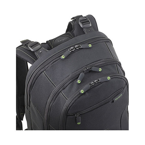 Çantë për laptop Targus EcoSpruce TBB013EU / Backpack / 15.6" / 100% Recycled PET / Water-Resistant Base / Key Clip / Pen Holder / Business Card Holder / Water Bottle Pocket - Zezë - 5