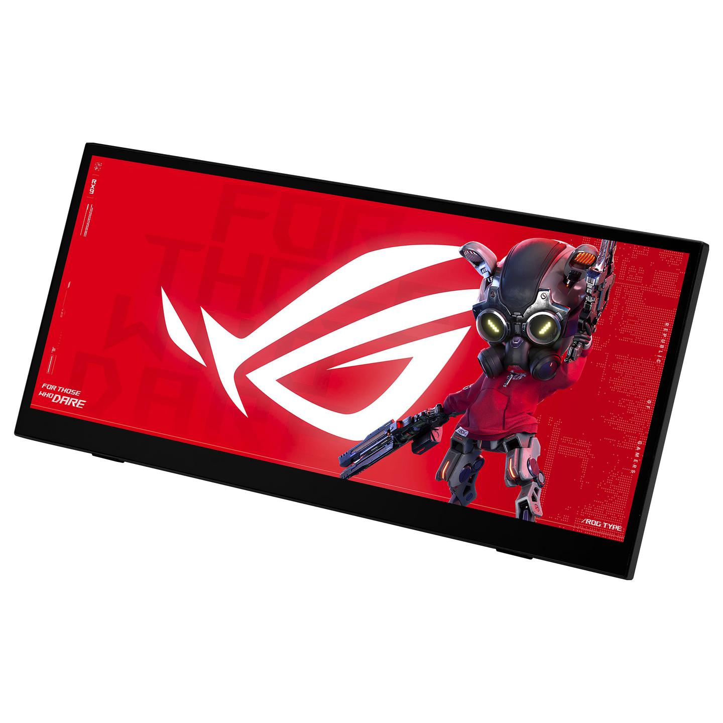 Monitor Gaming ASUS ROG Strix XG129C, 12,3 inç, 24:9, IPS, 1920 × 720, ekran me prekje, HDMI 1.2, 2 × USB-C – Zezë - 3