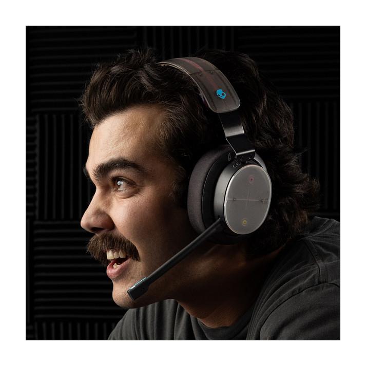 Kufje Gaming Skullcandy PLYR, Bluetooth 5.2, 50mm, Mikrofon - Zezë - 3