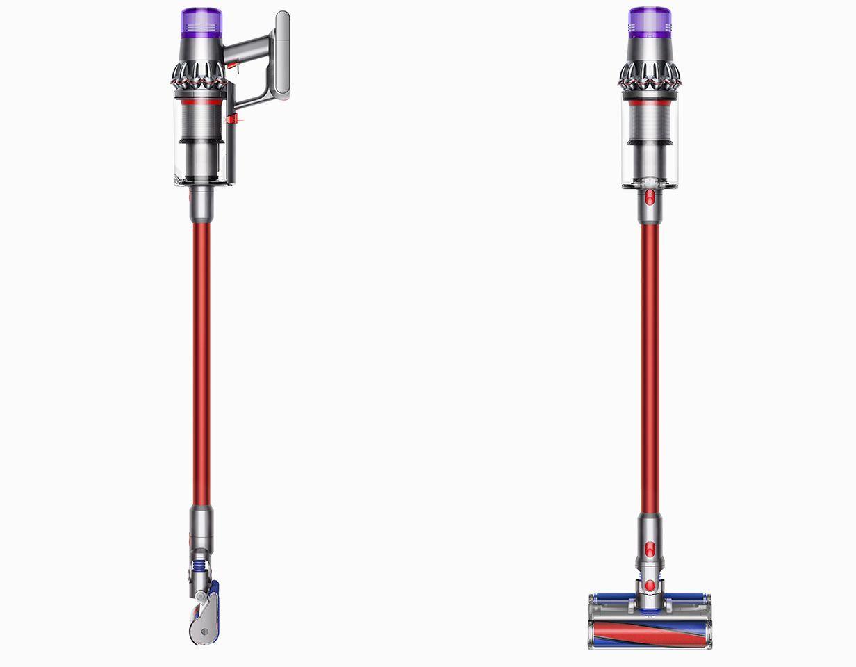 Fshesë me vakum Dyson V11 Fluffy / 476550-01 / Pa kabllo / 545W / 185 AW / 0.76L / 60 Min / LCD – Hiri/Kuqe - 2