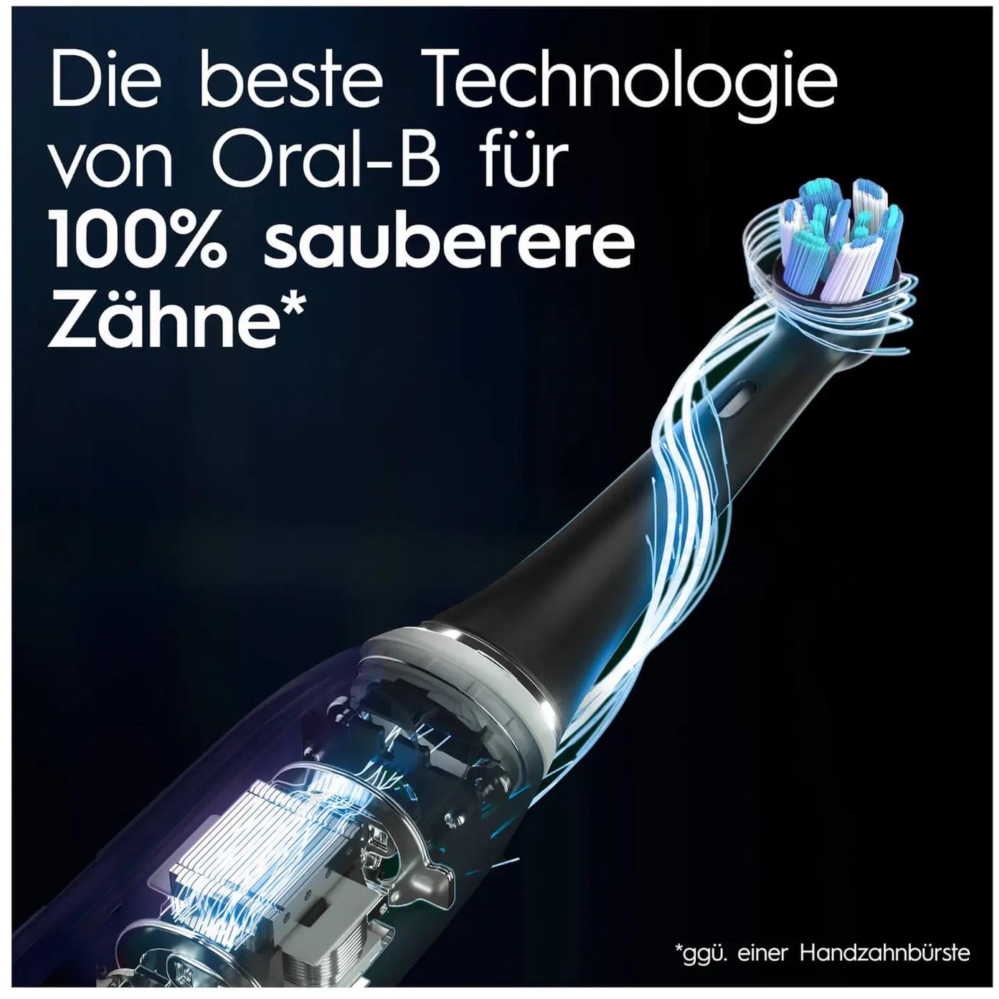 Furçë dhëmbësh elektrike Oral-B iO Series 10 / 7 Modalitete / iO Sense / Smart Pressure Sensor / OLED Display / Bluetooth – Zezë - 4