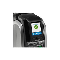 Printer Label Zebra ZC300 / Për Kartela / 300 DPI / 900 cph / USB + LAN - Zezë/Argjend - 2