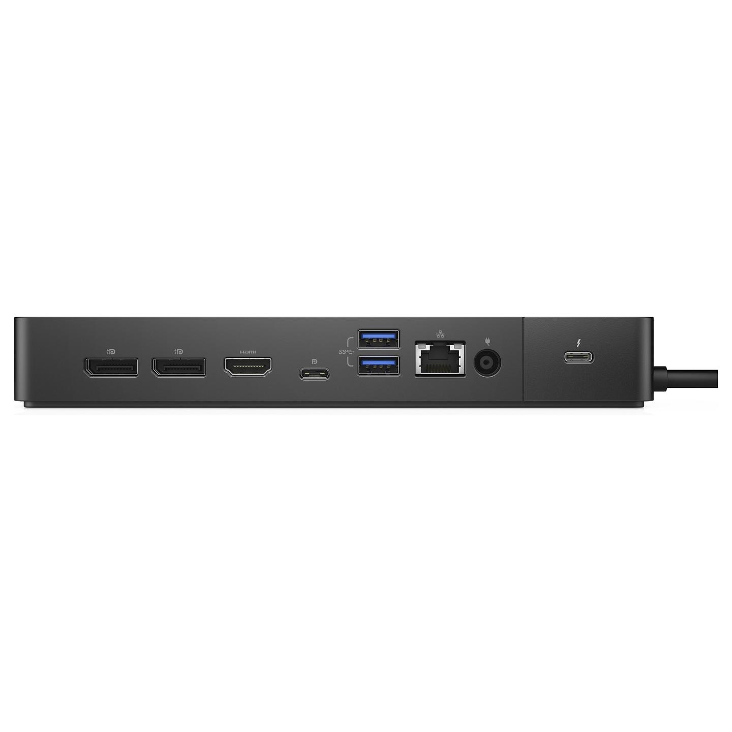 Docking Station Dell WD19TBS / 3x USB-A / 2x USB-C / 1x Thunderbolt 3 / 2x DisplayPort / HDMI / Gigabit Ethernet / 130W PD – Zezë - 4