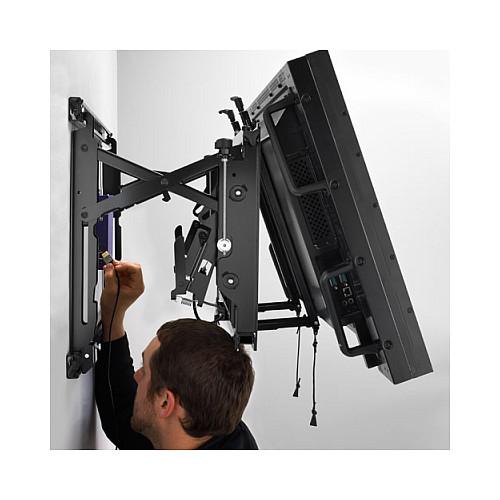 Mbajtëse për Ekran Chief LVS1U ConnexSys / Mur / 42–80" / 68 kg / VESA 700x400 – Zezë - 3