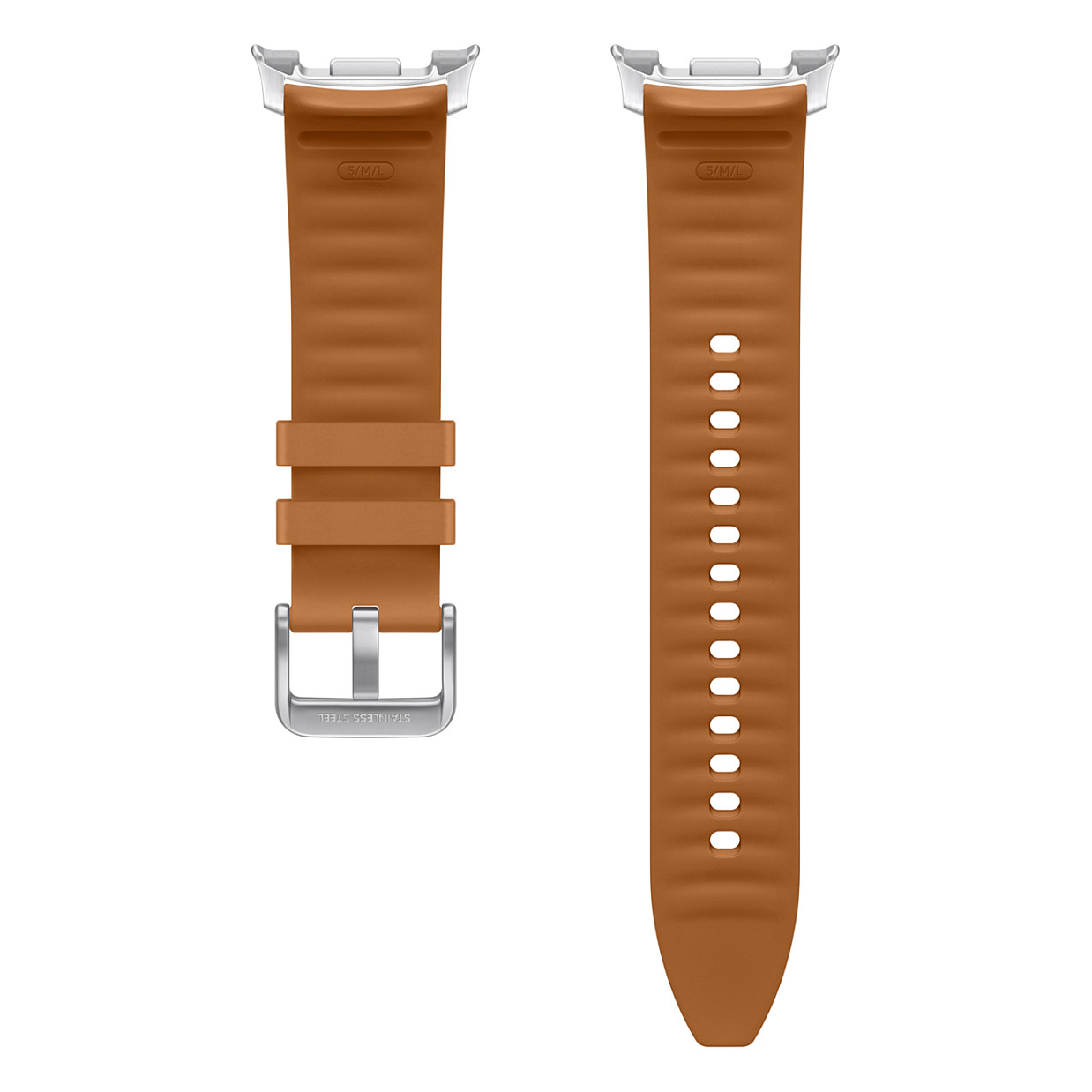 Rrip për orë Samsung Galaxy Watch8 / 20mm / Hybrid Band - Kafe - 2
